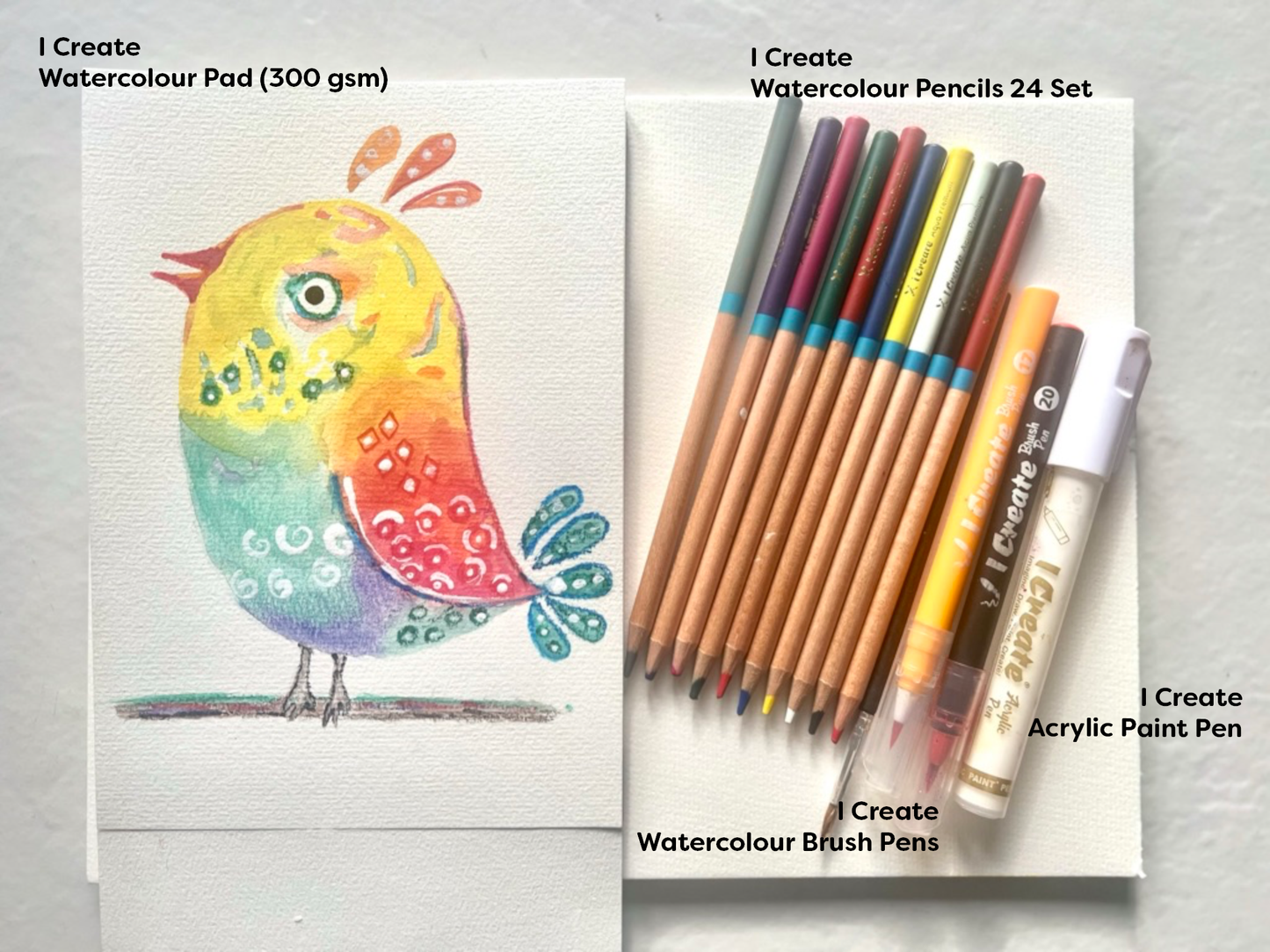 I Create Watercolour Pencils – Set of 24