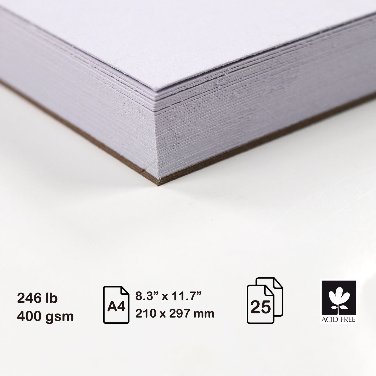 A4 Acrylic Paint Pad | 400 gsm, 25 Sheets