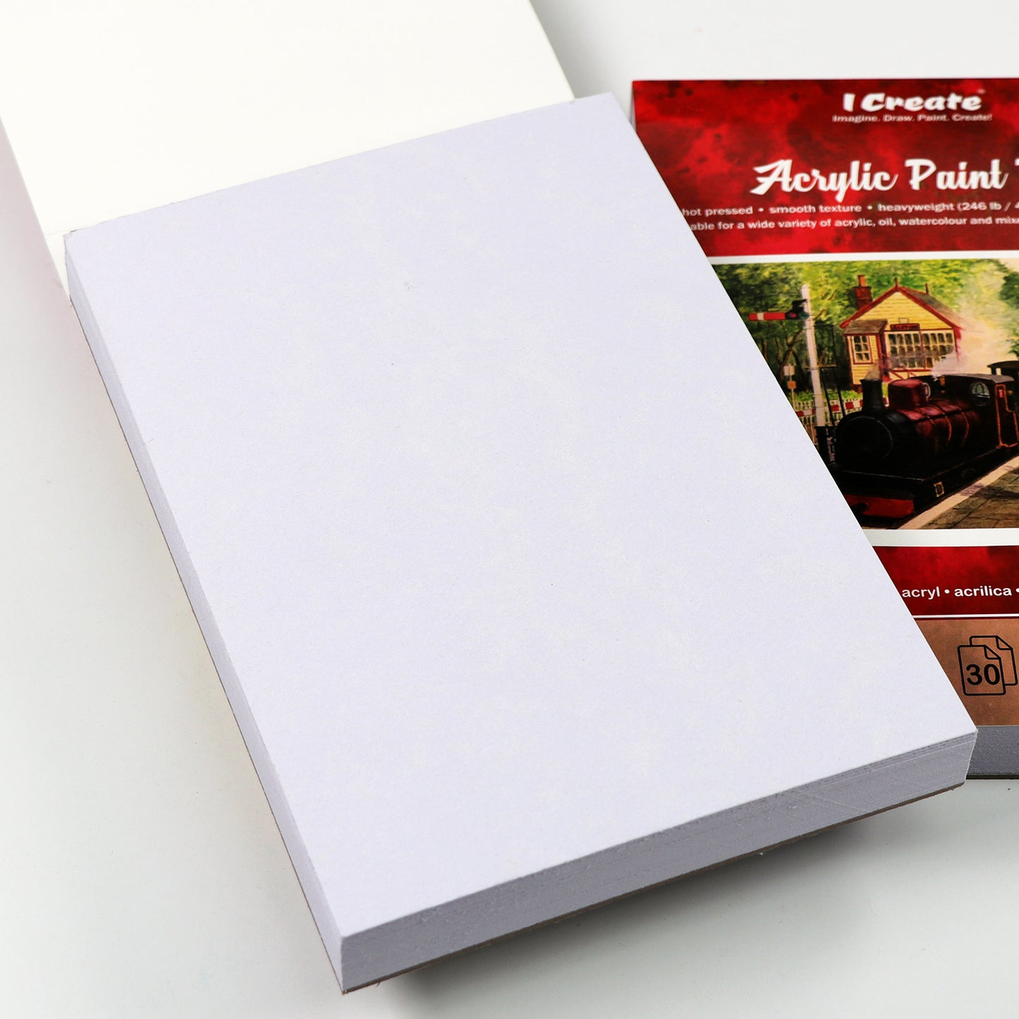 I Create A5 Acrylic Paint Pad | 400 gsm, 30 Sheets