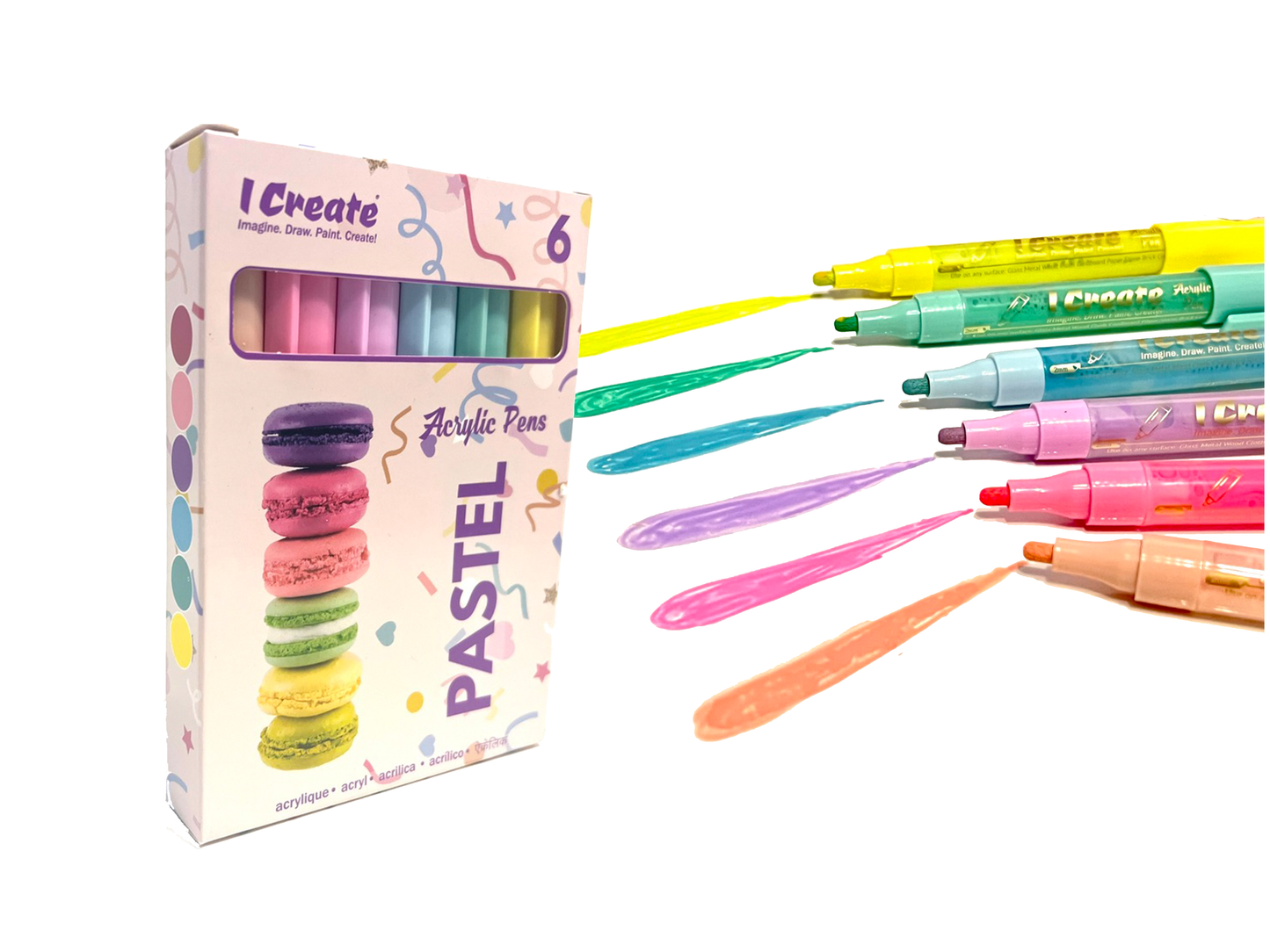 PASTEL Acrylic Pens