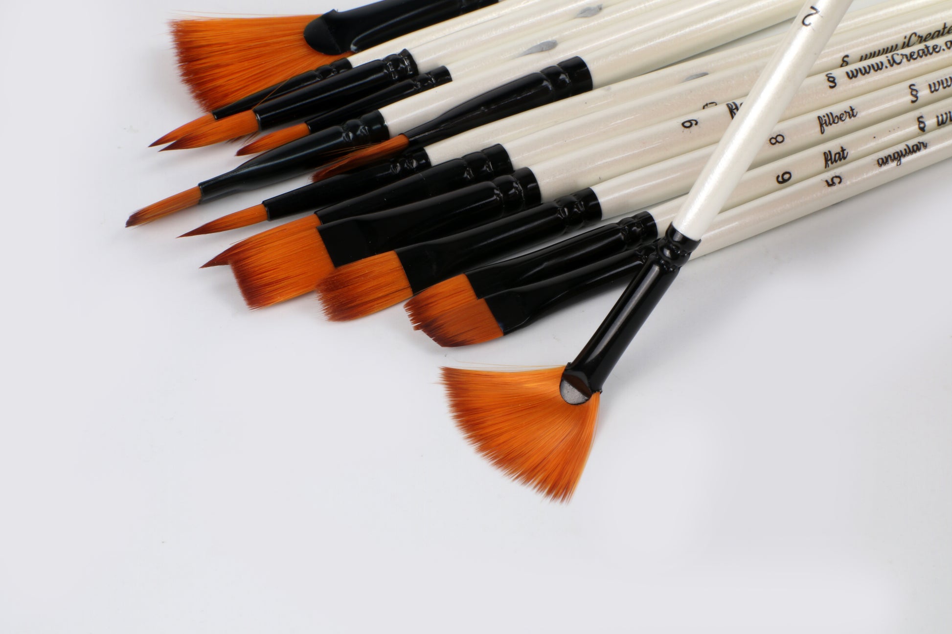 Brush Set for Acrylic, Watercolour or Oil Paint image 5